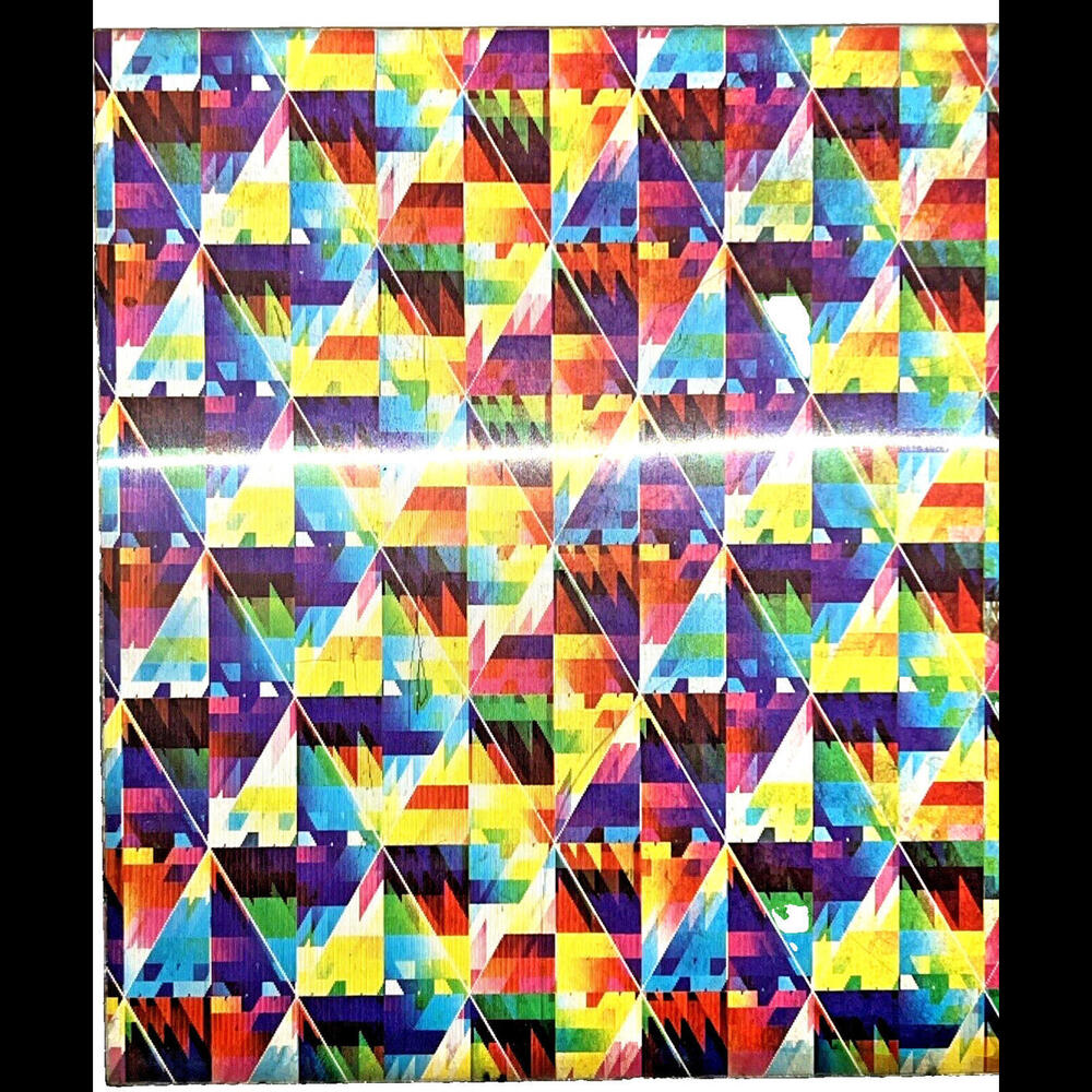 1960'S VARI VUE PSYCHEDELIC GEOMETRICAL MOVING MOTION ART NOS 14X16🔥🔥🔥